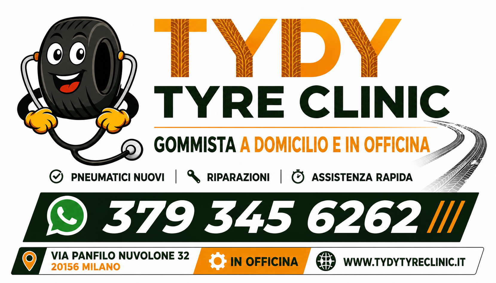 Tydy tyre clinic -Gommista a domicilio- Gommista Milano